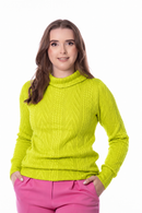 Blusa Tricô Manga Longa