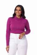 Blusa Tricô Manga Longa
