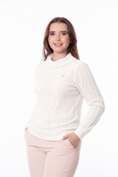 Blusa Tricô Manga Longa