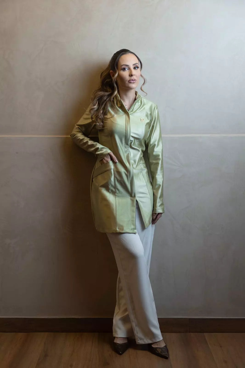 Jaleco Neoprene Acetinado